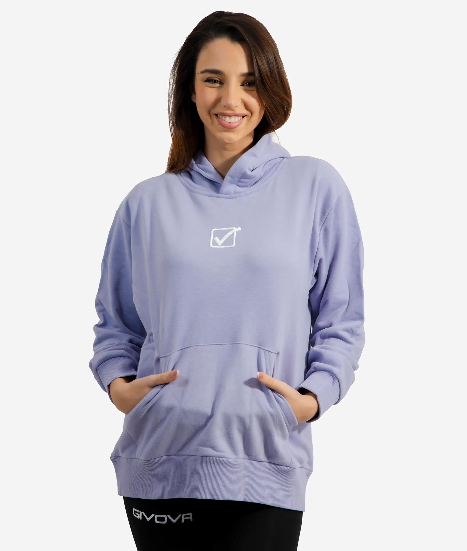 Felpa Cube Violet Unisex