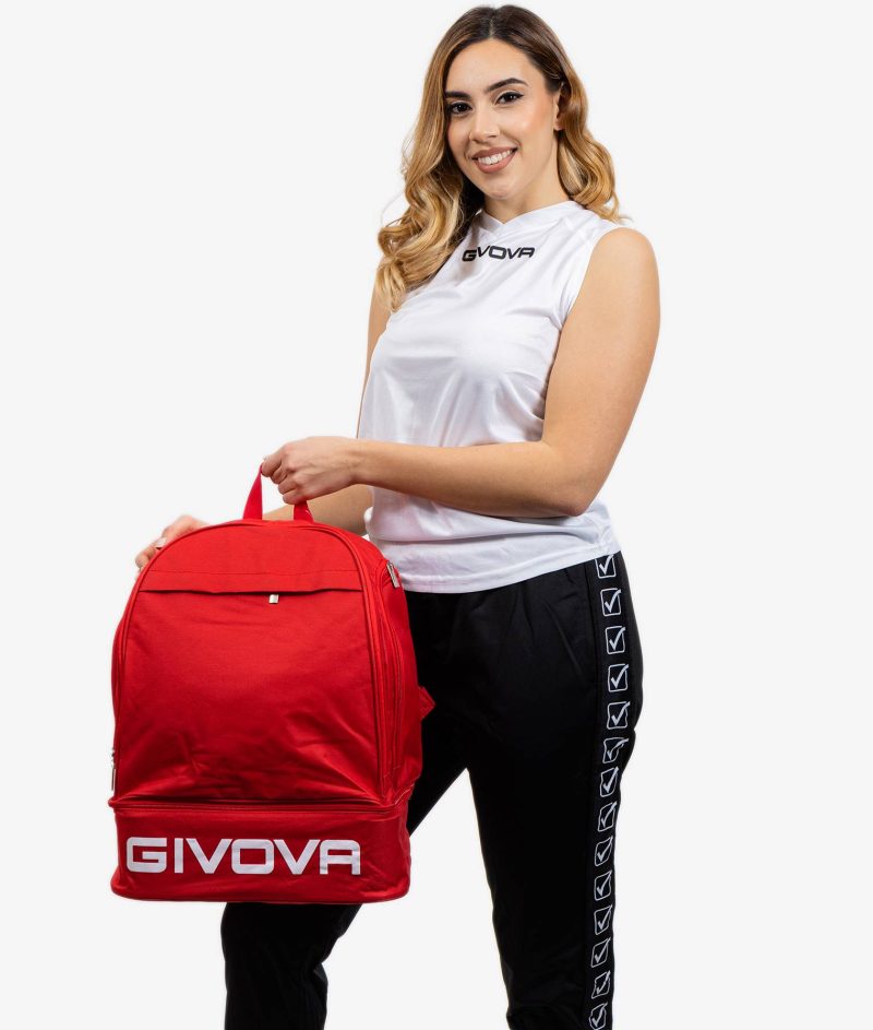 Zaino Givova Sport Big – Blu – Per Pallavolo, Piscina, Basket, Padel E Judo – Made In Italy