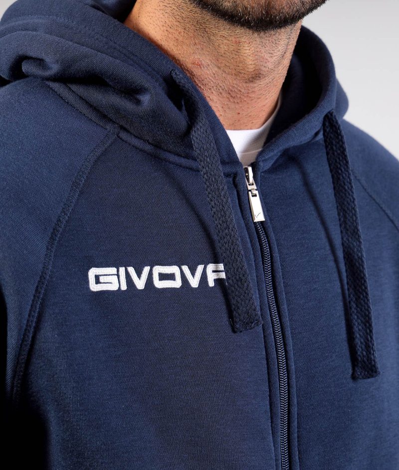 Rockford Felpa Con Cappuccio Uomo Grande Taglie: Grigia, Zip, Cotone, 5XL, Comoda E Casual - 3