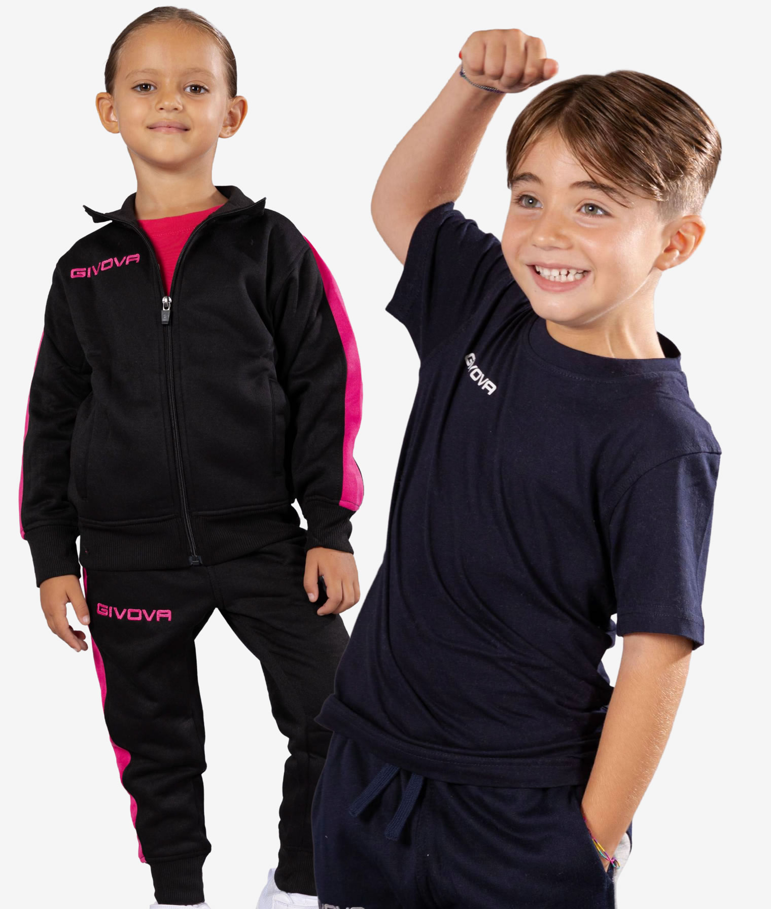 TUTA REVOLUTION FELPA + T-SHIRT FRESH